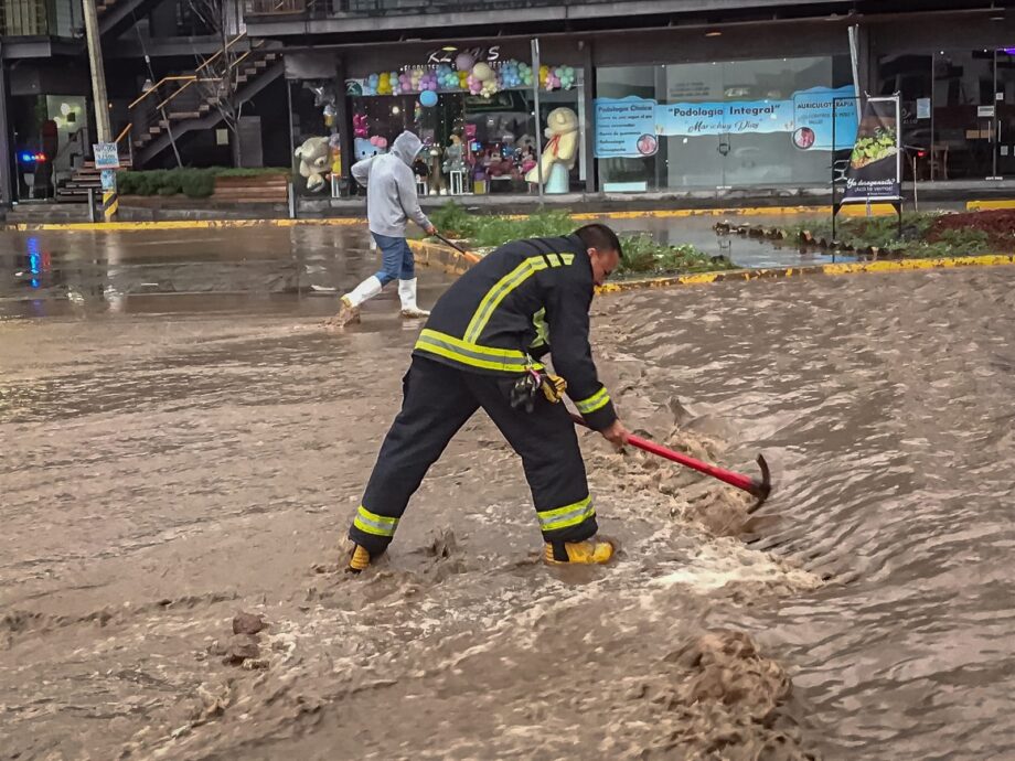 Continuar N Tormentas Lluvias Y Granizadas En Hidalgo